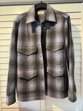 Taylor Stitch Forester jacket in Ash Plaid